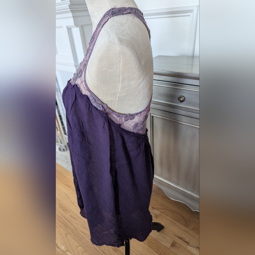 Free People Plum Top (as seen in "Pretty Little Liars" on Jenna Marshall - Picture 3 of 10
